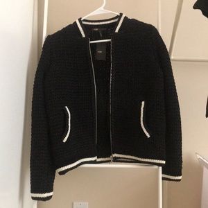 Brand new MAJE cardigan type bomb jacket size 1